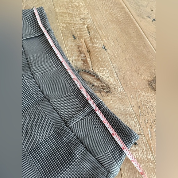 Leze The Label Pants Womens XLarge Plaid Work Pants Comfort Recycled Polyester - Picture 5 of 6